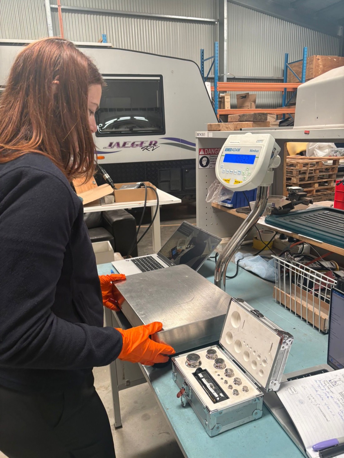 Technician calibrating laboratory instruments — Diploma of Laboratory Technology