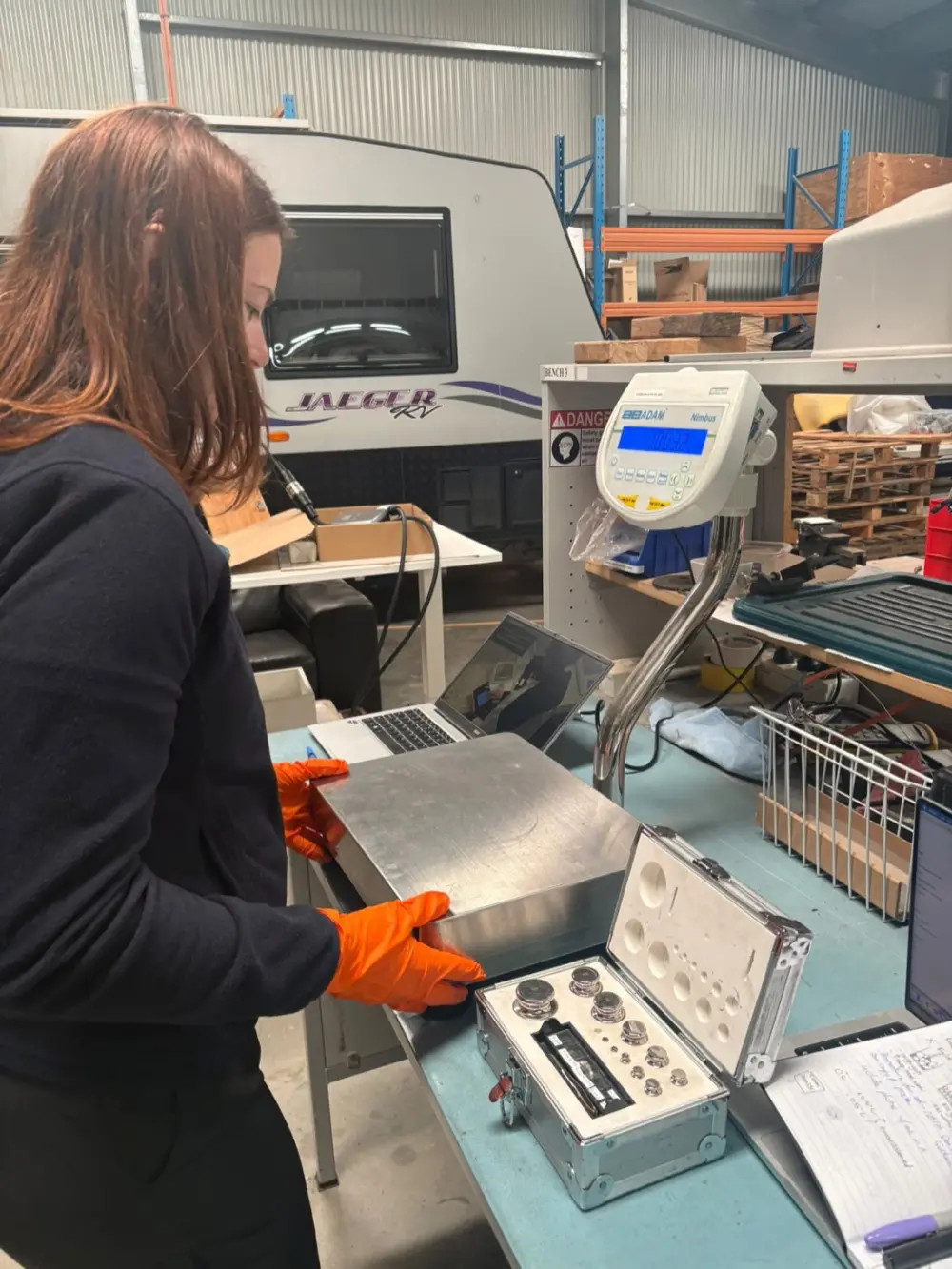 Experienced laboratory technician performing calibration — the kind of skill that can be recognised through RPL with Melbourne Tech Institute